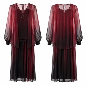 Red and Black Contrast Trim Athletic Top and Pants Set