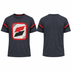Red and Black Contrast T-Shirt