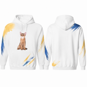 Yellow-Blue Two-Tone Sports Sweater