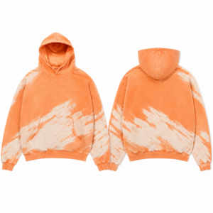 Orange-White Retro Basketball Jersey