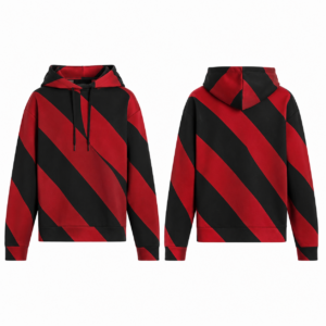 Red and Black Soccer Sweater