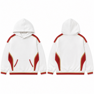 Men's Red-Gold Sports Sweater